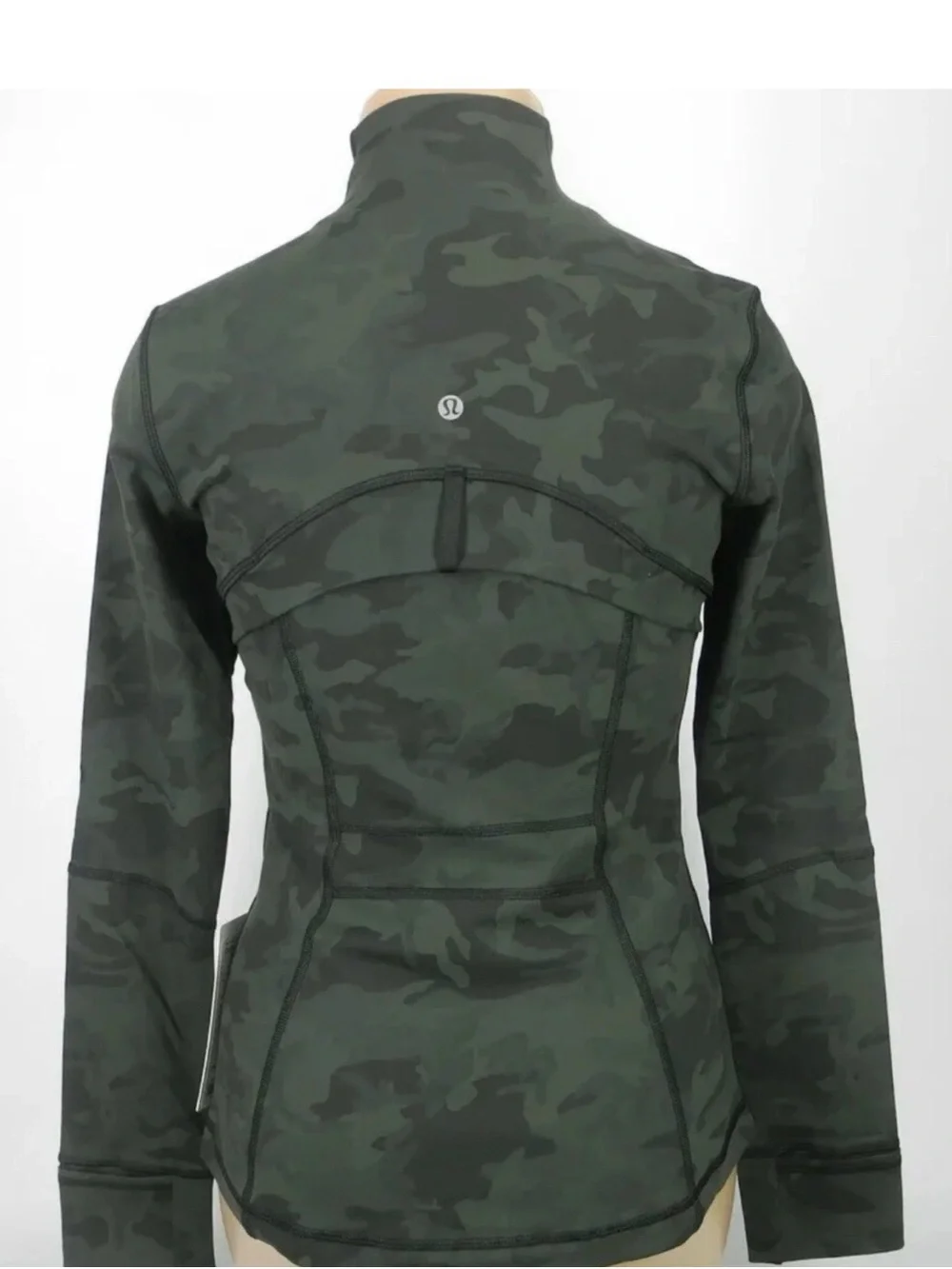lululemon athletica Women's Dark Green Camo Utility Jacket